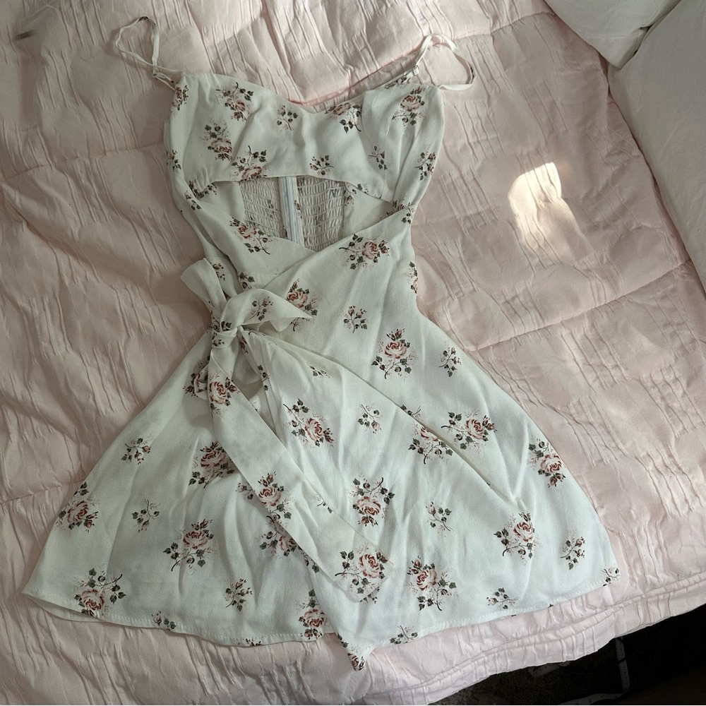 Reformation playa mini dress cutout size 0